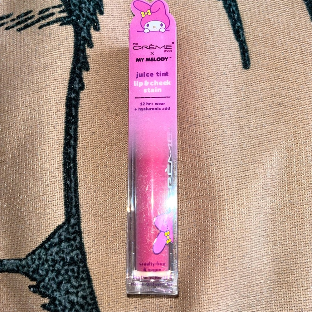 ✨🆕BNIB!Crème Shop x My Melody Limited Edition Juice Tint Lip & Cheek Stain!